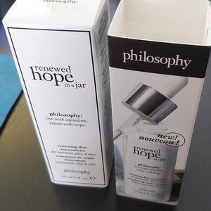 Philosophy Renewed Hope In A Jar Renewing Dew Concentrate - 1oz